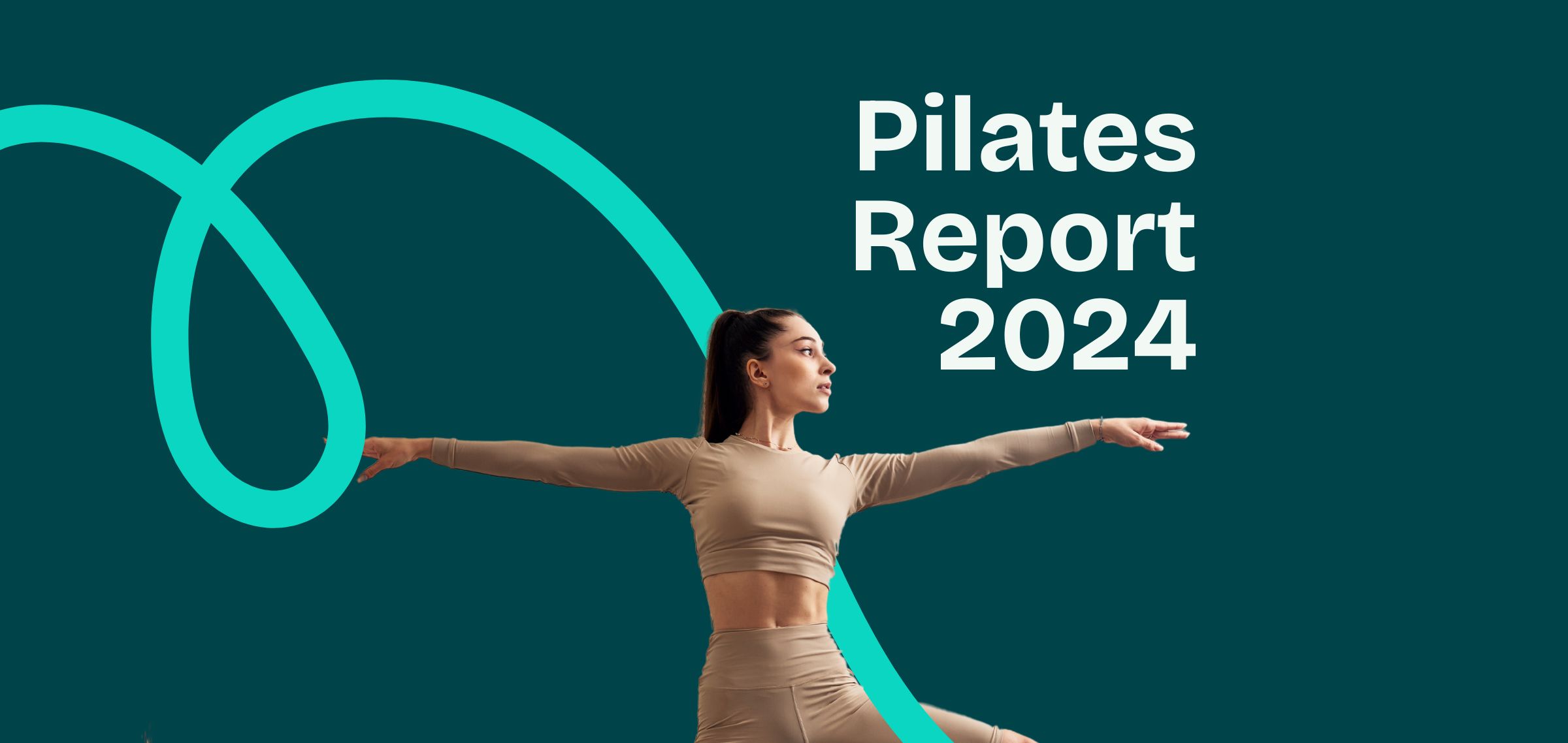 Frau macht Pilates